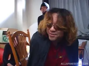 Seductive Asian Cop Spreads Her Legs for Wet Pussy Pleasure