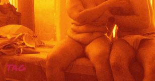 Hot girlfriend with big boobs always been attracted to boyfriend big cock.