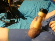 Pup cums on the Venus