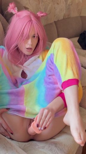 Stepsister Cums While Her Parents Are Not Home