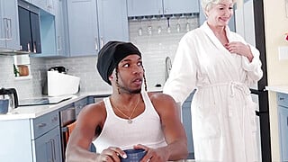 Older Grany Interracial