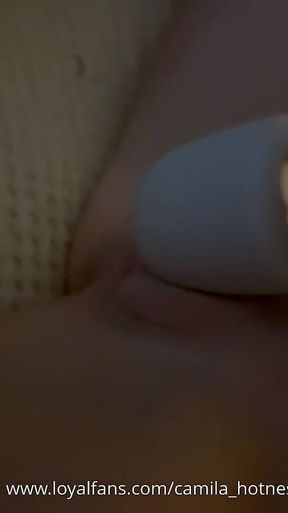 Using My Electric Vibrator Making My Pussy Really Wet