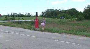 Pissing on a ramp