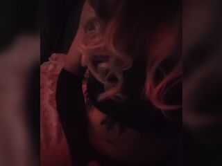 sissy cutie jerks off schlong