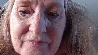 Grandmother AuntJudys - Your Busty 61yo Stepmom Maggie Gives You A Handjob (POV), Amateur Video