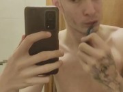 Pissing on my toothbrush and brushing teeth with my piss