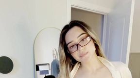 Social Media Creator @YourRoxy @Teasing and #Stockings #Upskirt #Blonde #Glasses Porn hot xxx film | Tik.Porn