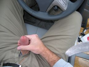 Jerking off in My Car, in My Jeans, Verbal, Orgasm, Boxers.