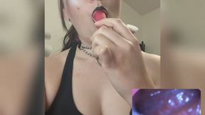 exploring with my endoscope toy