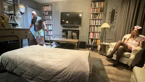 Nurse Alice Maze gets a load of sperm