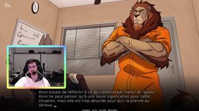 Twitch reaction fuckfest with French twink furry when gay twitch streamer destroys him
