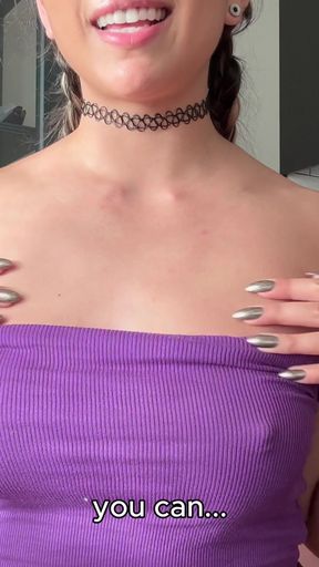 JOI CEI - CUM IN A GLASS AND DRINK IT ALL FOR YOUR QUEEN!   Clip 1