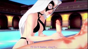 Felicia Hardy,black Cat, Bikini Blowjob - Marvel