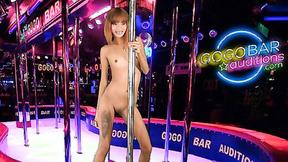 ”Stunning Thai hottie has an interview on the casting couch of the world famous GoGo bar”