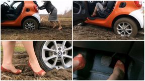 Anonymous domina got stuck hard in mud and punished her SMART_HD