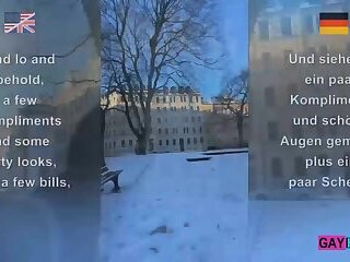 German hunter gets a 18yo boy from the park