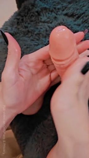 FootJob Bem meladinho