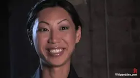 Sluts get whipped and their ass squirts