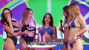 RAFAELA LIMA, LOIRINHA SAFADA ENGOLINDO ROLA GIGANTE COM SUAS AMIGUINHAS!