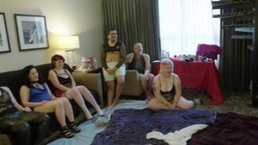 Vanessa Cliff joins the party and gets naughty with the stripper in B-Day Party Queer Orgy - Cliff Media