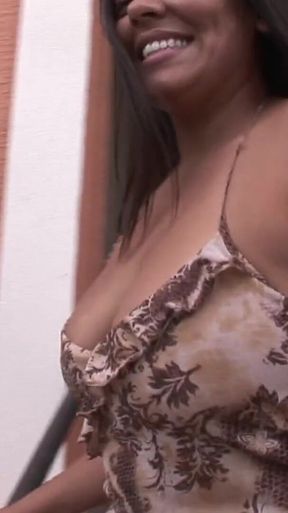 Thick Latina Gets Naked