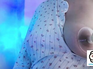 Let's empty my chunky, moist melons jointly.