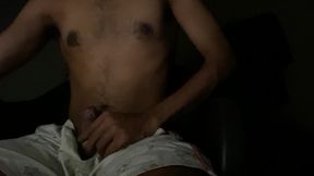 Horny Handsome Guy Masturbating and Cum - Vphamster