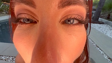MY POV WITH PINK PUSSY OF RED HEAD BABE SOPHIA LOCKE 👀