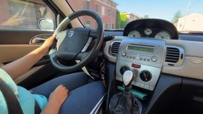 driving my car around country towns in Italy