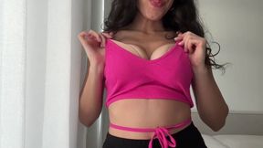 I want to make you hard with my big natural tits