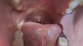 OBSERVING KIARA'S MOUTH – KIARA FULL HD (10 minuts eating, 19 minuts against the glass ) BY KIARA FULL HD