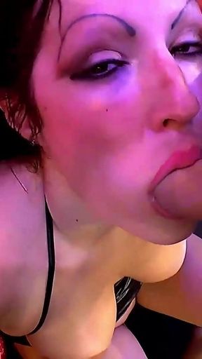 Brunette Ggg Slut Deepthroats Cock, Rims Ass and Gets Fucked Hard