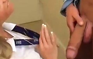 Bev cocks school uniform