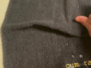 Surfer shoots load on cum rag - @gaysurfer Only fans