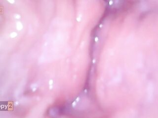 Creampie servix Camera inside Twat full of Jizz Multiorgasmic hotty FULL