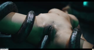 Black Girl With Big Tits Rough Fuck With Alien Monster