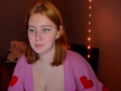 Curly Blonde Teen Records Solo Dildo Masturbation More at