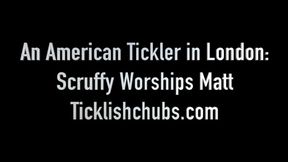 An American Tickler in London: Scruffy Foot Worships Matt and Sends Him into Moans of Pleasure (1080p HD)