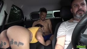 dessa vez quem entrou no uber foi esse casal - babi ventura - rob carvalho - binho ted