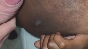 Freaky Giant titted M cup Denise gets get udders reverse titfucked Pov 4K