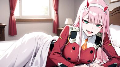 Zero two plays with you~ pt3 (Stap on)