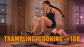 Trampling Gooning #18B: Crushed Under My Sole (Animated)