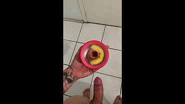 GOZEI Cliente me ensinou a fazer um Masturbador Egg caseiro