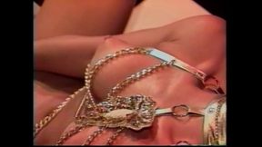 Vintage Blonde Has Solo Sex with Dildos