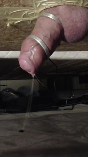Jaw-dropping moment from &quot;E-stim Milking table 2 cumshots timelapse&quot;