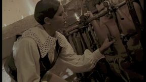 Submission in a Cage and Fuck at Candle Light