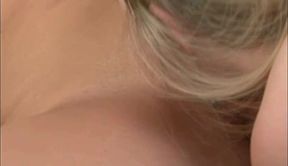 Two adventurous blondes enjoy a thrilling interracial encounter.