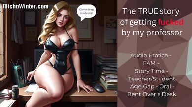 Let my professor fuck me the storytime audio that hits different