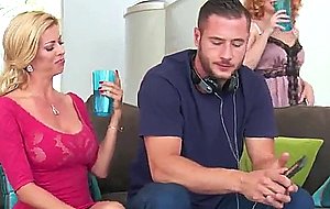 Busty blonde mom alexis fawx seducing danny mountain