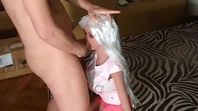 Petite daugher fucked by her stepdaddy'_s friend (doll sex) HD